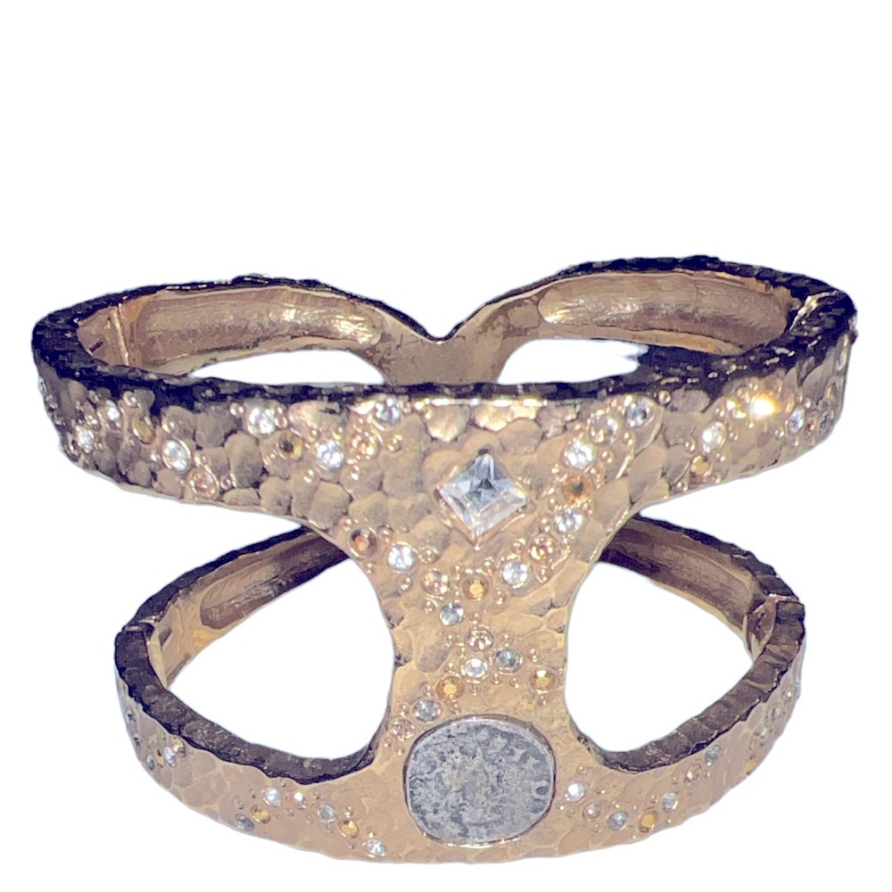 Tat2  designs Hermes 2 Bar gladiator Cuff